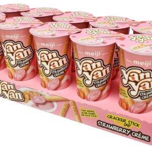 Yan Yan Strawberry Cream Dip Stick – 10x50g