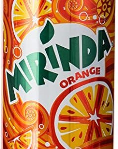Mirinda Orange, Carbonated Soft Drink, Cans, 24 x 330 ml