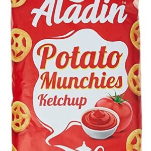 Aladin Potato Munchies – Ketchup, 10x 60 gm