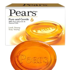 Pears Pure & Gentle Bathing Soap Bar, Pack of 4 X 125g
