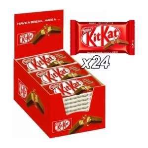 Kitkat 4 Finger Milk Chocolate Wafer, 24 pieces x 36.5g