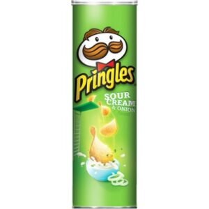 Pringles Sour Cream And Onion Snacks165g