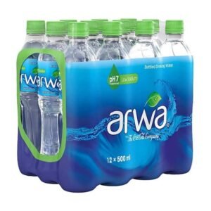 Arwa Low Sodium Water, 12 x 500ml